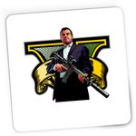 PC, gaming si accesorii - Periferice PC - Mousepad - Mousepad Gaming Michael GTA5 Grand Theft Auto, 21x19 cm - Infinity.ro