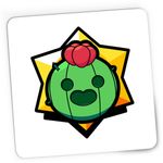 PC, gaming si accesorii - Periferice PC - Mousepad - Mousepad Gaming Brawl Stars Spike Head Play, 21x19 cm - Infinity.ro