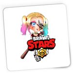 PC, gaming si accesorii - Periferice PC - Mousepad - Mousepad Gaming Joker Harley Quinn Brawl Stars Master, 21x19 cm - Infinity.ro