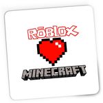 PC, gaming si accesorii - Periferice PC - Mousepad - Mousepad Gaming Roblox Minecraft Love, 21x19 cm - Infinity.ro