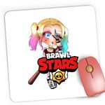 PC, gaming si accesorii - Periferice PC - Mousepad - Mousepad Gaming Joker Harley Quinn Brawl Stars Master, 21x19 cm - Infinity.ro