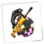 PC, gaming si accesorii - Periferice PC - Mousepad - Mousepad Gaming Magenta Bomb Scar Fortnite, 21x19 cm - Infinity.ro