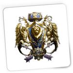 PC, gaming si accesorii - Periferice PC - Mousepad - Mousepad Gaming Warcraft Alliance Faction Azeroth WoW, 21x19 cm - Infinity.ro