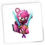 PC, gaming si accesorii - Periferice PC - Mousepad - Mousepad Gaming Cuddle Pink Panda Fortnite Epic Blades, 21x19 cm - Infinity.ro