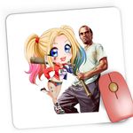 PC, gaming si accesorii - Periferice PC - Mousepad - Mousepad Gaming Joker Suicide Squad GTA Gang, 21x19 cm - Infinity.ro