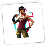 PC, gaming si accesorii - Periferice PC - Mousepad - Mousepad Gaming Bullseye Fortnite Tiktok Batle Royale, 21x19 cm - Infinity.ro