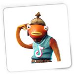 PC, gaming si accesorii - Periferice PC - Mousepad - Mousepad Gaming Fishstick Fortnite Tik Tok, 21x19 cm - Infinity.ro