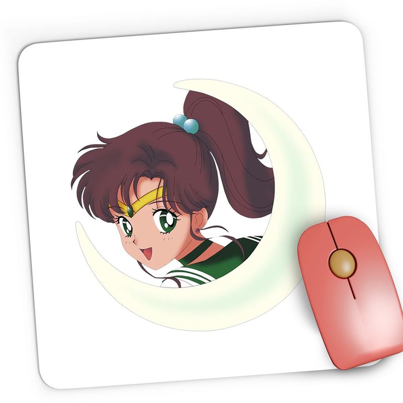 PC, gaming si accesorii - Periferice PC - Mousepad - Mousepad Gaming Sailor Moon Jupiter Desene Animate, 21x19 cm - Infinity.ro