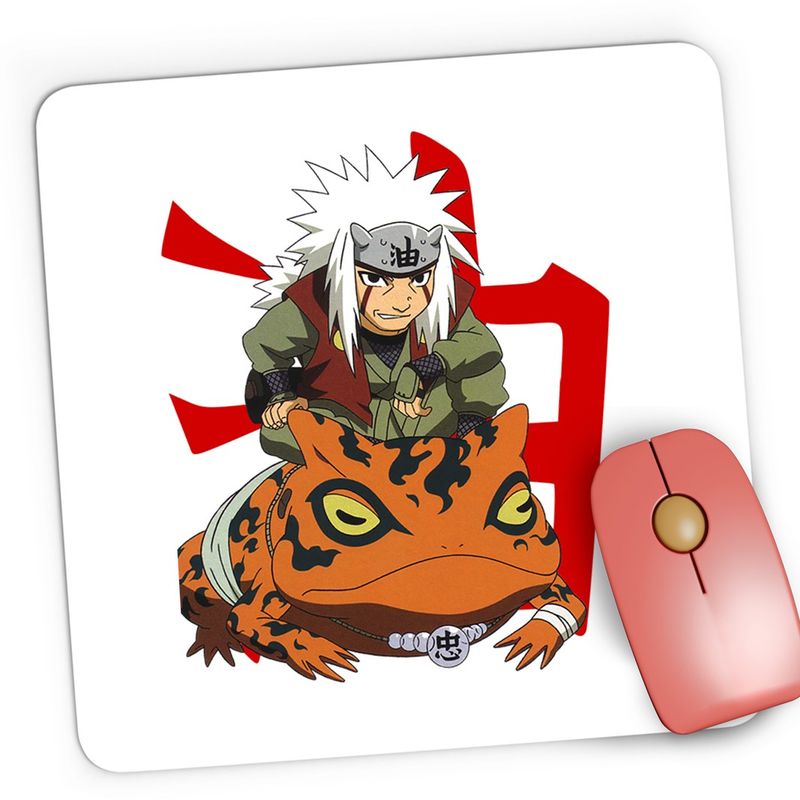 PC, gaming si accesorii - Periferice PC - Mousepad - Mousepad Gaming Naruto Jiraiya Uzumaki Manga Anime, 21x19 cm - Infinity.ro
