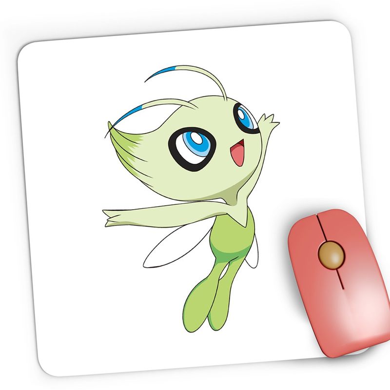 PC, gaming si accesorii - Periferice PC - Mousepad - Mousepad Gaming Pokemon Crystal Anime Plus Card, 21x19 cm - Infinity.ro