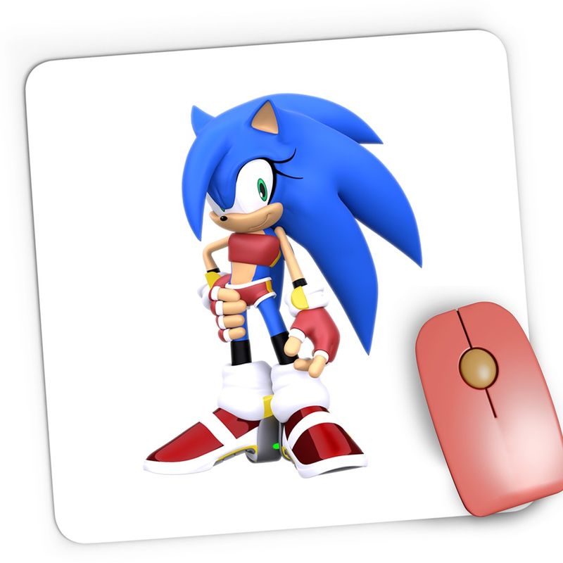 PC, gaming si accesorii - Periferice PC - Mousepad - Mousepad Gaming Sonic the Hedgehog Lost World Classic, 21x19 cm - Infinity.ro
