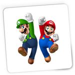 PC, gaming si accesorii - Periferice PC - Mousepad - Mousepad Gaming Super Mario Bros Luigi Mario Odyssey, 21x19 cm - Infinity.ro
