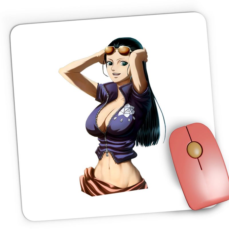PC, gaming si accesorii - Periferice PC - Mousepad - Mousepad Gaming One Piece Nico Robin Devil Child Anime, 21x19 cm - Infinity.ro