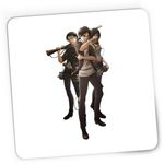 PC, gaming si accesorii - Periferice PC - Mousepad - Mousepad Gaming Attack on Titan Eren Mikasa Levi Anime Manga, 21x19 cm - Infinity.ro