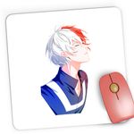 PC, gaming si accesorii - Periferice PC - Mousepad - Mousepad Gaming My Hero Academia Todoroki Anime Manga, 21x19 cm - Infinity.ro
