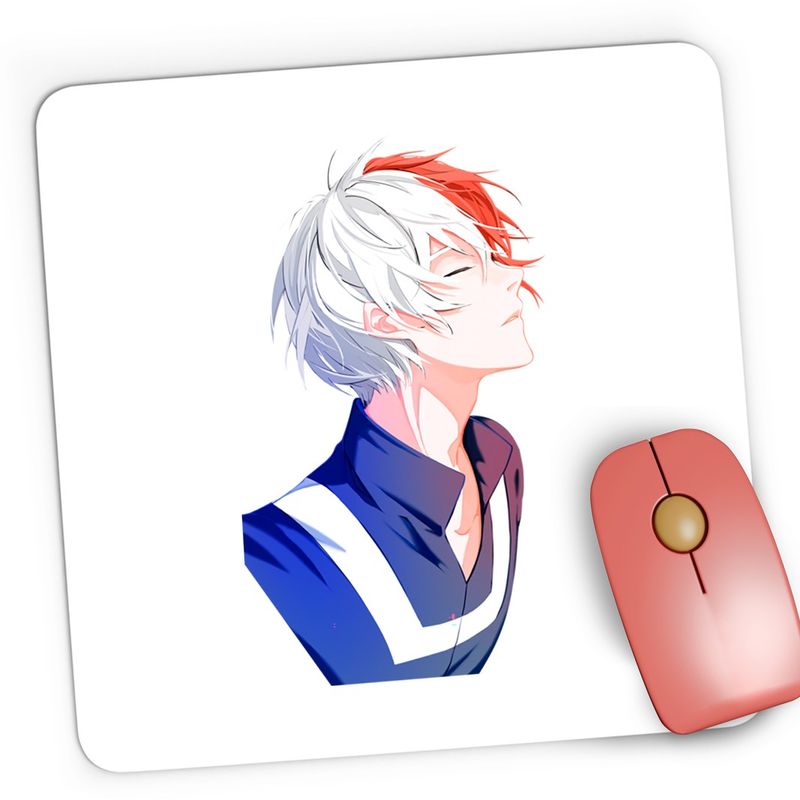 PC, gaming si accesorii - Periferice PC - Mousepad - Mousepad Gaming My Hero Academia Todoroki Anime Manga, 21x19 cm - Infinity.ro