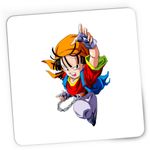 PC, gaming si accesorii - Periferice PC - Mousepad - Mousepad Gaming Dragon Ball Z Pan Gohan KungFu Girl, 21x19 cm - Infinity.ro