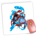 PC, gaming si accesorii - Periferice PC - Mousepad - Mousepad Gaming One Piece Jinbei Straw Hat Pirates, 21x19 cm - Infinity.ro