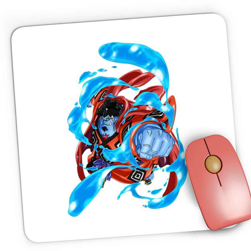PC, gaming si accesorii - Periferice PC - Mousepad - Mousepad Gaming One Piece Jinbei Straw Hat Pirates, 21x19 cm - Infinity.ro