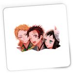PC, gaming si accesorii - Periferice PC - Mousepad - Mousepad Gaming Demon Slayer Sabito Tanjiro Makomo Minecraft, 21x19 cm - Infinity.ro
