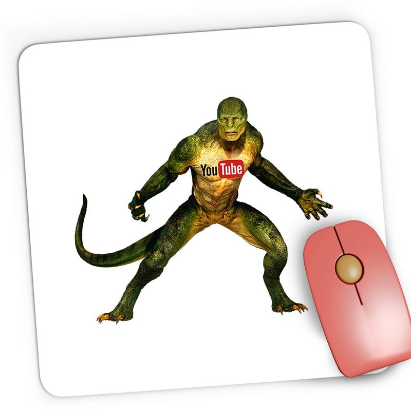 PC, gaming si accesorii - Periferice PC - Mousepad - Mousepad Gaming Mortal Kombat Connors Reptile GTA Youtube Insta, 21x19 cm - Infinity.ro