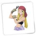 PC, gaming si accesorii - Periferice PC - Mousepad - Mousepad Gaming Fullmetal Alchemist Winry Rockbell Mecanic Auto, 21x19 cm - Infinity.ro
