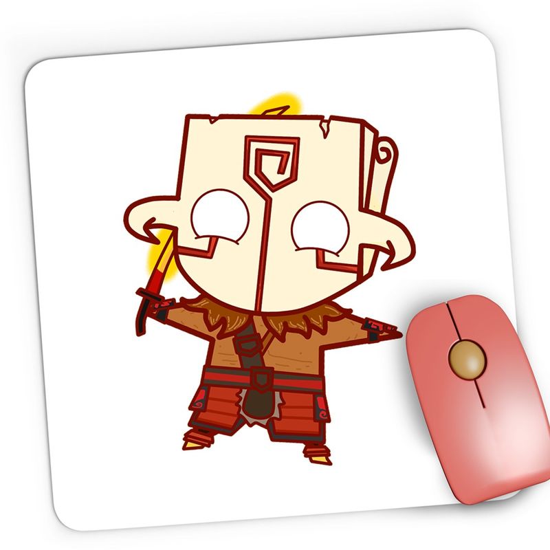 PC, gaming si accesorii - Periferice PC - Mousepad - Mousepad Gaming Dota 2 Yurnero Juggernaut Hero Artwork Pain, 21x19 cm - Infinity.ro