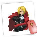 PC, gaming si accesorii - Periferice PC - Mousepad - Mousepad Gaming Fullmetal Alchemist Elric Hiromu Arakawa Anime, 21x19 cm - Infinity.ro