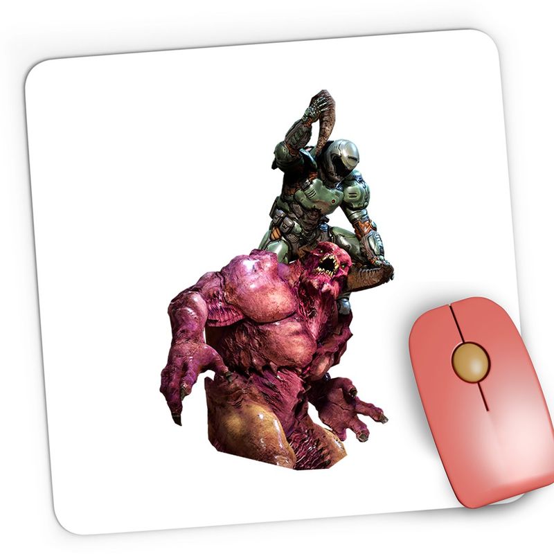 PC, gaming si accesorii - Periferice PC - Mousepad - Mousepad Gaming Quake Doom Master Chief Claw Dota Go, 21x19 cm - Infinity.ro