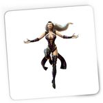 PC, gaming si accesorii - Periferice PC - Mousepad - Mousepad Gaming Mortal Kombat Sindel Shao Kahn Violet Gold Hair, 21x19 cm - Infinity.ro