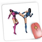 PC, gaming si accesorii - Periferice PC - Mousepad - Mousepad Gaming Mortal Kombat Mileena VS Kitana, 21x19 cm - Infinity.ro