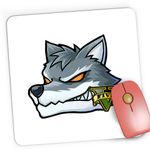 PC, gaming si accesorii - Periferice PC - Mousepad - Mousepad Gaming Wolf GTA5 CSGO, 21x19 cm - Infinity.ro