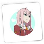 PC, gaming si accesorii - Periferice PC - Mousepad - Mousepad Gaming Darling in the FranXX Zero Two Android Anime, 21x19 cm - Infinity.ro