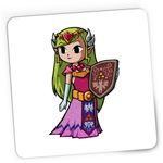 PC, gaming si accesorii - Periferice PC - Mousepad - Mousepad Gaming Legend of Zelda Princess Queen Regina, 21x19 cm - Infinity.ro