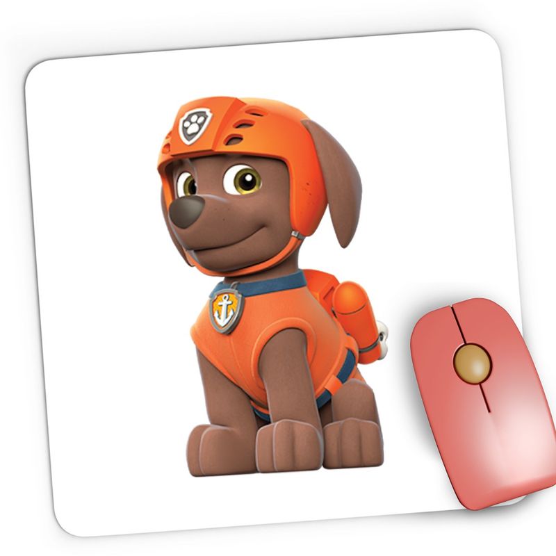 PC, gaming si accesorii - Periferice PC - Mousepad - Mousepad Gaming Paw Patrol Zuma Labrador Puppy, 21x19 cm - Infinity.ro