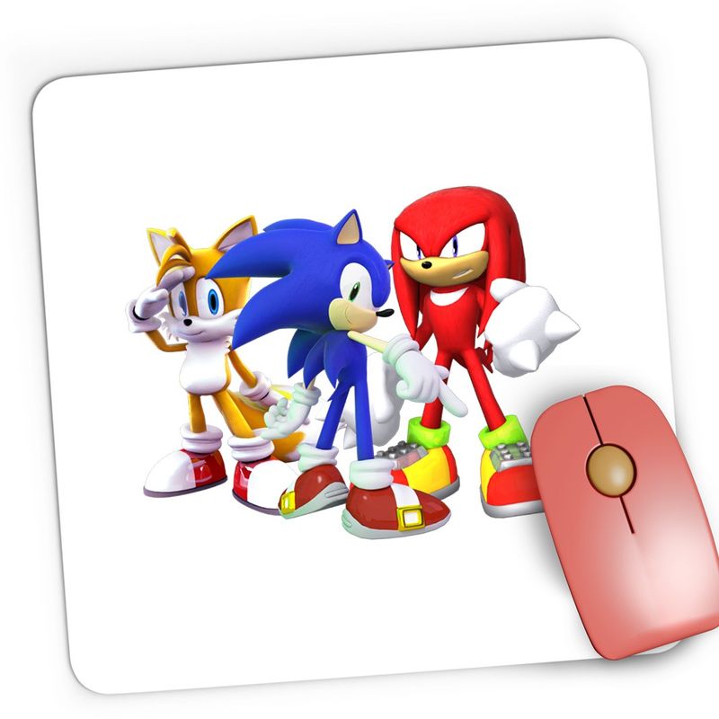 PC, gaming si accesorii - Periferice PC - Mousepad - Mousepad Gaming Sonic Team Crew Chaos Roblox, 21x19 cm - Infinity.ro