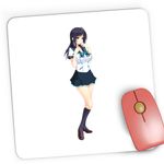 PC, gaming si accesorii - Periferice PC - Mousepad - Mousepad Gaming Haikyuu Volei Anime Girl, 21x19 cm - Infinity.ro