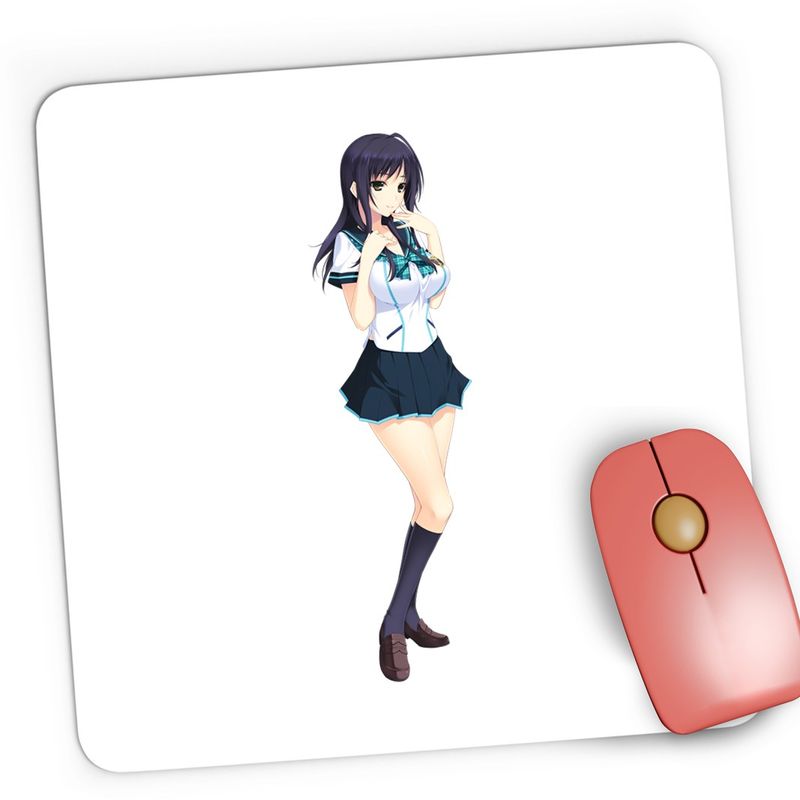PC, gaming si accesorii - Periferice PC - Mousepad - Mousepad Gaming Haikyuu Volei Anime Girl, 21x19 cm - Infinity.ro