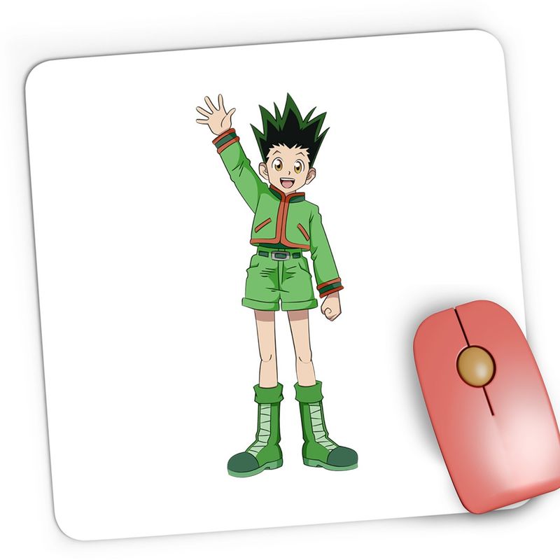 PC, gaming si accesorii - Periferice PC - Mousepad - Mousepad Gaming Hunter x Hunter Yoshihiro Togashi Mangaka, 21x19 cm - Infinity.ro