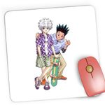 PC, gaming si accesorii - Periferice PC - Mousepad - Mousepad Gaming Hunter x Hunter Gon Freecss Killua Zoldyck Anime, 21x19 cm - Infinity.ro