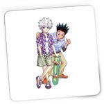 PC, gaming si accesorii - Periferice PC - Mousepad - Mousepad Gaming Hunter x Hunter Gon Freecss Killua Zoldyck Anime, 21x19 cm - Infinity.ro