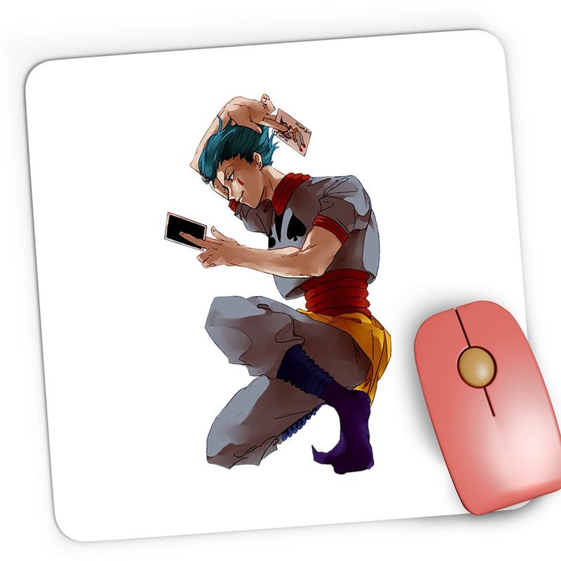 PC, gaming si accesorii - Periferice PC - Mousepad - Mousepad Gaming Hunter x Hunter Hisoka Anime, 21x19 cm - Infinity.ro