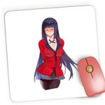 PC, gaming si accesorii - Periferice PC - Mousepad - Mousepad Gaming Kakegurui Yumeko Jabami Art Anime, 21x19 cm - Infinity.ro