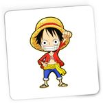 PC, gaming si accesorii - Periferice PC - Mousepad - Mousepad Gaming Monkey D Luffy One Piece Trafalgar Chibi Marinar Copil, 21x19 cm - Infinity.ro