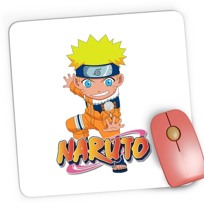 PC, gaming si accesorii - Periferice PC - Mousepad - Mousepad Gaming Naruto Shippuden Karate Rebel Anime, 21x19 cm - Infinity.ro
