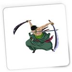 PC, gaming si accesorii - Periferice PC - Mousepad - Mousepad Gaming Roronoa Zoro One Piece Arte Martiale Cartoon, 21x19 cm - Infinity.ro