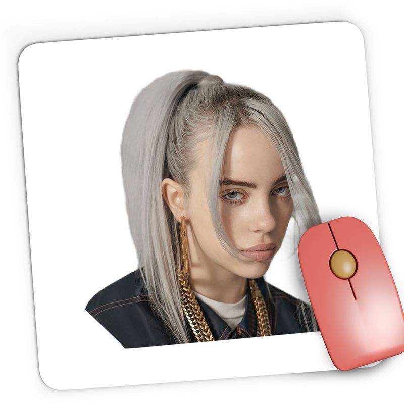 PC, gaming si accesorii - Periferice PC - Mousepad - Mousepad Gaming Billie Eilish Music Lost Cause, 21x19 cm - Infinity.ro