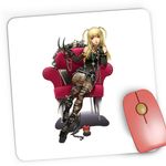 PC, gaming si accesorii - Periferice PC - Mousepad - Mousepad Gaming Death Note Misa Amane Throne Ispita, 21x19 cm - Infinity.ro