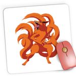 PC, gaming si accesorii - Periferice PC - Mousepad - Mousepad Gaming Naruto Nine Tailed Vulpe Dragon Anime, 21x19 cm - Infinity.ro
