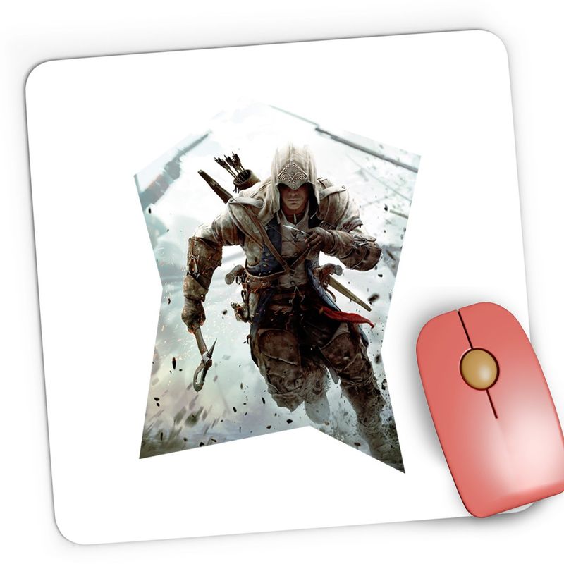 PC, gaming si accesorii - Periferice PC - Mousepad - Mousepad Gaming Assassin's Creed Brotherhood War, 21x19 cm - Infinity.ro